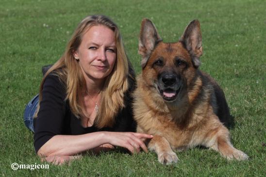 Petra Hagelstein mit "Ronja"