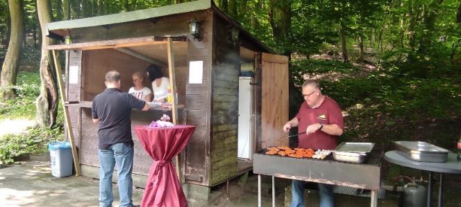 Lecker Essen gehörte auch dazu