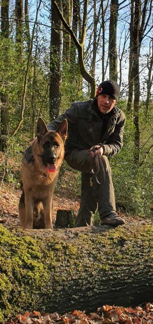 Marek (Markus) Grobosch mit "Bax z Zielonego Siola"