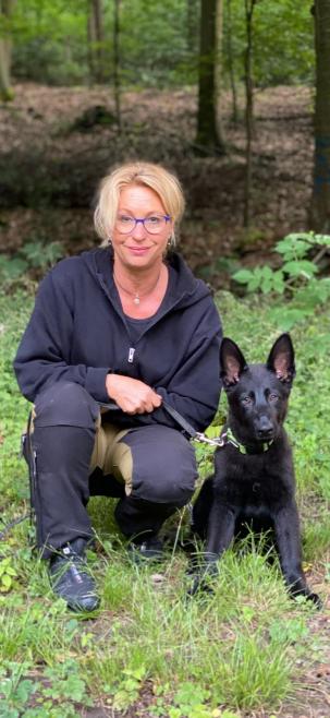 Sabine  mit "Hera von Pikes Spirit"